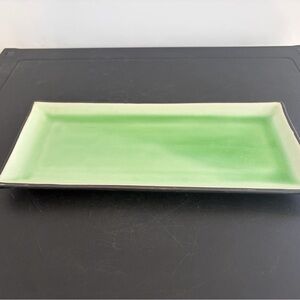 Rectangular Green Sushi Plate